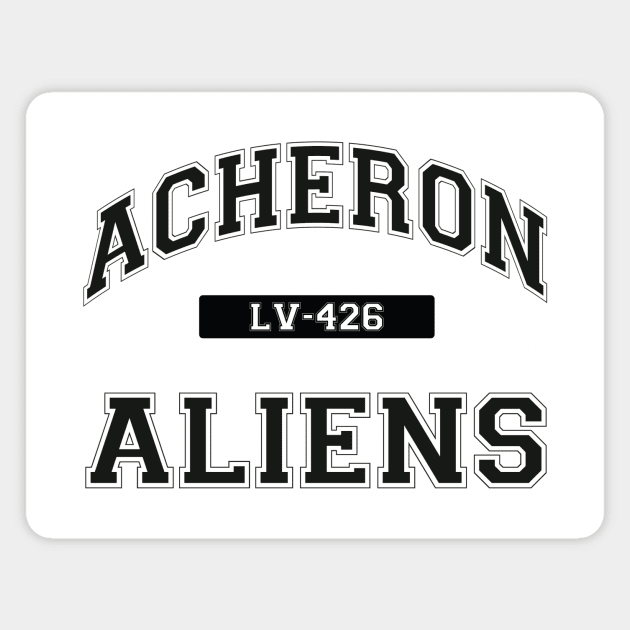 Acheron Aliens Magnet by pasnthroo